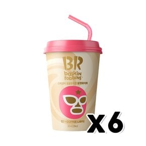 BR 리브레 스페셜티 싱글오리진 플랫화이트 컵커피 300ml x 6개