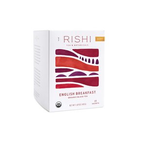 Rishi 얼그레이 홍차 블랙티 티백 15개입 48g 2팩