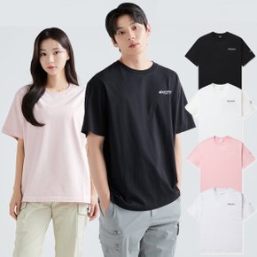 [24S/S] 디스커버리 DXRS51043 오버핏 반팔티셔츠 반팔 남여 커플 티셔츠