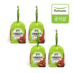 사계절 아삭 고운양념 포기김치 (4kg)X4개