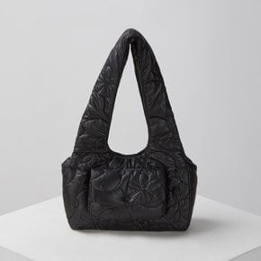 [EXCLUSIVE] Puffy shoulder bag(Dust black)_OVBAX23529BLK