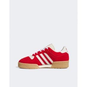 4730052 Adidas Originals Rivalry 86 Low sneakers with gum sole in red and white 87024867