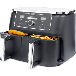 독일 닌자 에어프라이어 Ninja Foodi MAX Dual Zone AF400EU Hot Air Fryer 2 Large Frying Comp