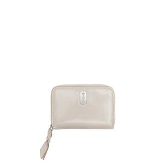 분크 Magpie Zipper Half Wallet (맥파이 지퍼 반지갑) Ivory VQB3-1WM630-1IVXX