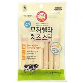 강아지 치즈스틱 70g 모짜렐라 애견 영양 간식 (W7BD078)