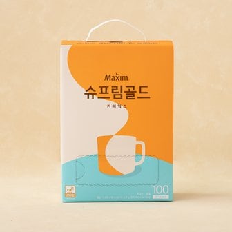 맥심 슈프림골드 커피믹스 100입