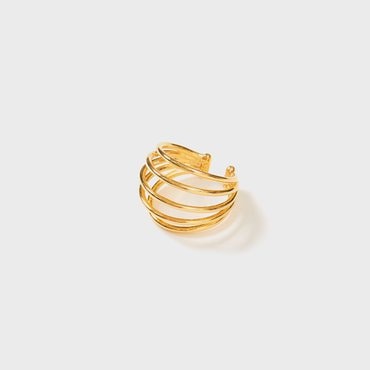 EENK Quintuple Open Ring - Gold