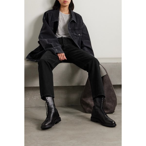 90s 핀치 웨이스트 하이라이즈 스트레이트  진 블랙 1647597324895168