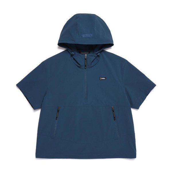 [여주점] N252UFT141 아델리 경량 우븐반팔 아노락 TURQUOISE