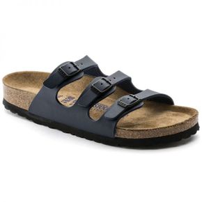 우먼 Birkenstock 플로리다 소프트 풋베드 버코플로 - 블루 0554713