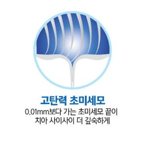 오랄비 초미세모 블랙티 칫솔 8입