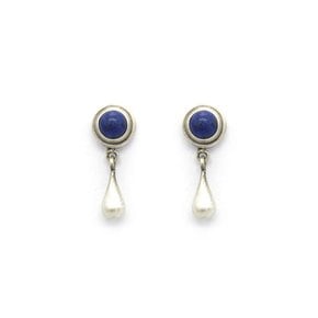 Tears earring (lapislazuli)