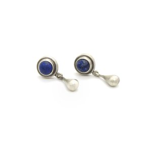 Tears earring (lapislazuli)