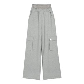 WAIST LAYERED BENDING PANTS GRAY MBCFPA003GR