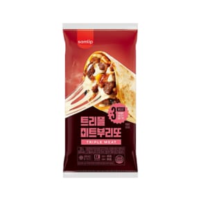 삼립 트리플 미트부리또 간편즉석조리 120g x 7개