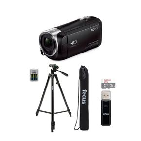 일본 소니 캠코더 Sony CX405 Handycam 1080p 풀 HD 비디오 카메라 Exmor R CMOS 센서 포함 블랙