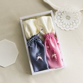 비단 실크 수저집