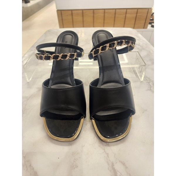 [여주점] 여성 4cm  투웨이 체인크리스탈 스트랩샌들 FLD504