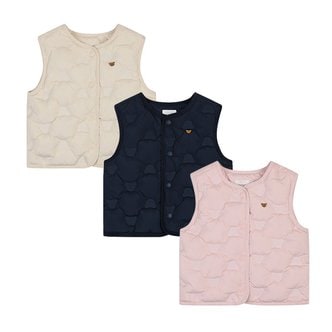 아가방 [아가방 겨울신상]제프무봉제다운조끼(IVORY,NAVY,PINK)_01R751305