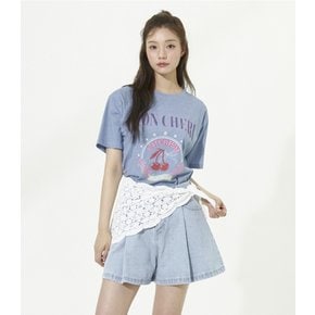 [C]빈티지 체리 프린트 티셔츠 (PR2CH565)