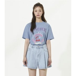[C]빈티지 체리 프린트 티셔츠 (PR2CH565)