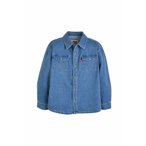 V261SH343P - LVC 오버핏 데님 셔츠 (주니어)