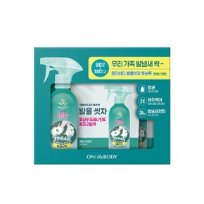 온더바디 풋샴푸 프레시 민트 510ml + 리필 1000ml