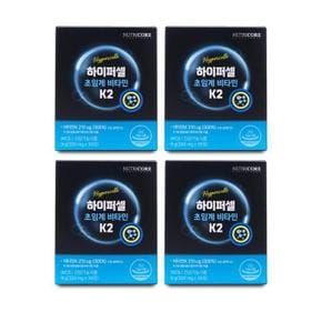 뉴트리코어 하이퍼셀 초임계 비타민 K2 300mg x 30정 X 4박스 I