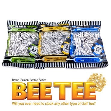 테크스킨 골프 BEESTEES 우드티 골프티 우드비티 대용량팩 (숏/미디엄/롱)