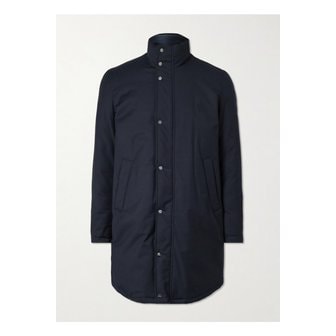 에르노 레이어드 패딩 셸 다운 코트 블루 1647597345153121