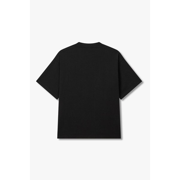 [UNISEX] 체인 그래픽 숏 슬리브 티셔츠 3626120102000