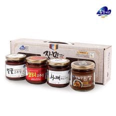 [영월농협] 동강마루 장맛장류 4종세트(벌꿀고추장,보리고추장,황태볶음고추장,영..[24172571]