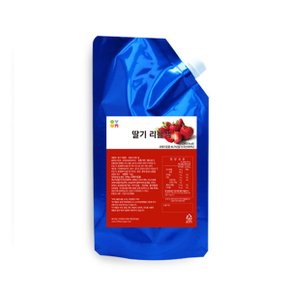 오붐 딸기 리플잼 1kg 1박스 10개