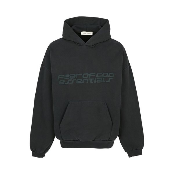 [부산점] 에센셜 남성 기모 후드티 192HO256564F VINTAGE BLACK