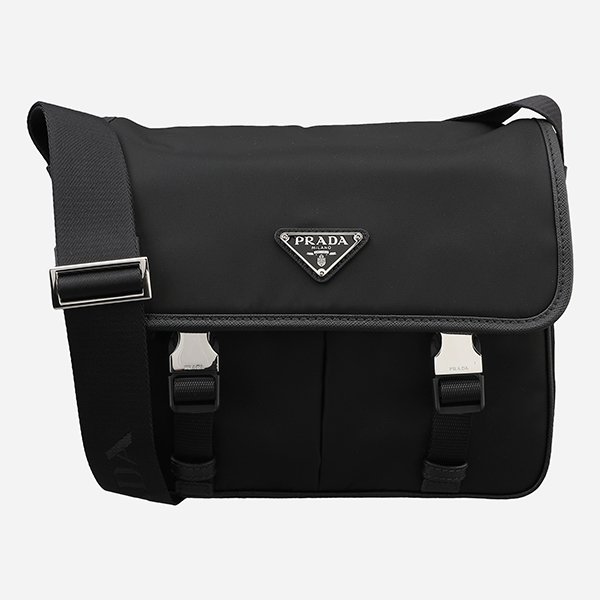 [시흥점] [프라다]5F 2VD769 2DMH F0002 리나일론 사피아노 크로스백 블랙