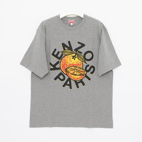 오렌지 KENZO 클래식 반팔 남성 티셔츠 5TS279 4SG 94C