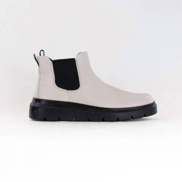 이스퀘어 5035646 ECCO Womens Nouvelle Chelsea Boot In Limestone