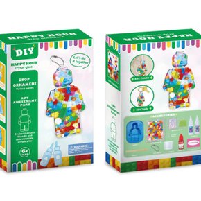 소형 입자 빌딩 블록 5개분량 만들기 펜던트 diy 펠트박스