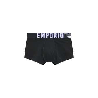 EMPORIO ARMANI 메가 로고 와이드  밴드 드로즈 (0814112026)