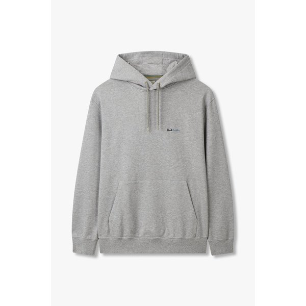 배색 로고 자수 후드 티셔츠 5715127001000
