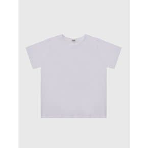 Summer Silket Line Round Neck Half T-shirt