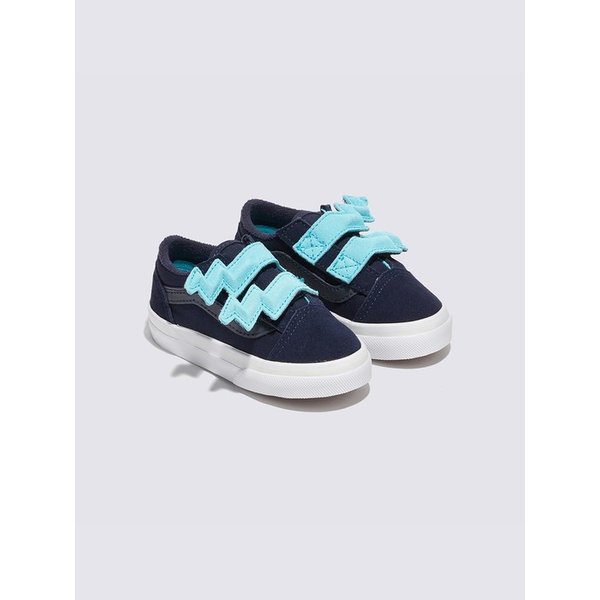 [반스 공식] 토들러 글로우 써머 나이트 Old Skool 올드스쿨 벨크로 볼트 스트랩 / VN000D1BNVY1