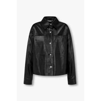VOV [파주점] 신세틱 레더 크롭 셔츠 자켓 7126175501