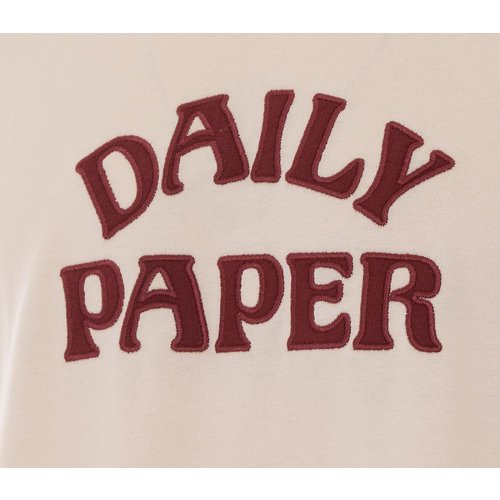 [해외배송] 26 F/W 데일리 페이퍼 콘트라스트 로고 티셔츠 2610183/BURGUNDY B0012525493