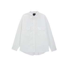 Garment dyeing classic shirt (white)