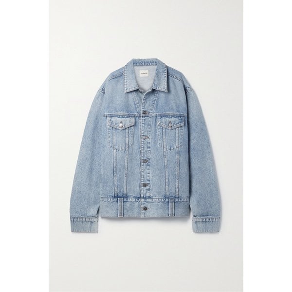 케이트 그리조 오버사이즈 데님 재킷 라이트 블루 1647597303269181