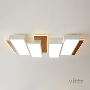 VITTZ LED 로에라 거실등 130W 골드