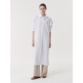 BEN SHIRT DRESS (WHITE)