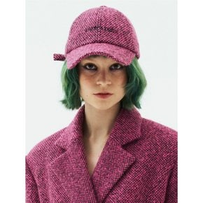 Tweed Jacquard  Baseball Cap