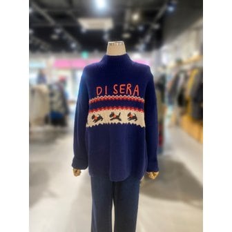 베네통 [여주점] 강아지 하이넥 니트 (BAKP66461)